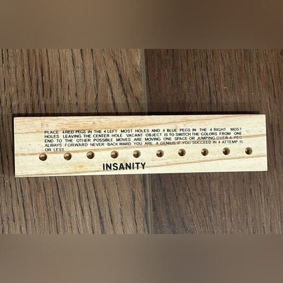 Wooden Puzzle Game Set - Natural Finish - Picture 5 of 11